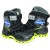 Детские термоботинки SUPER GEAR B 245 / B 246 (черно-зеленые)
